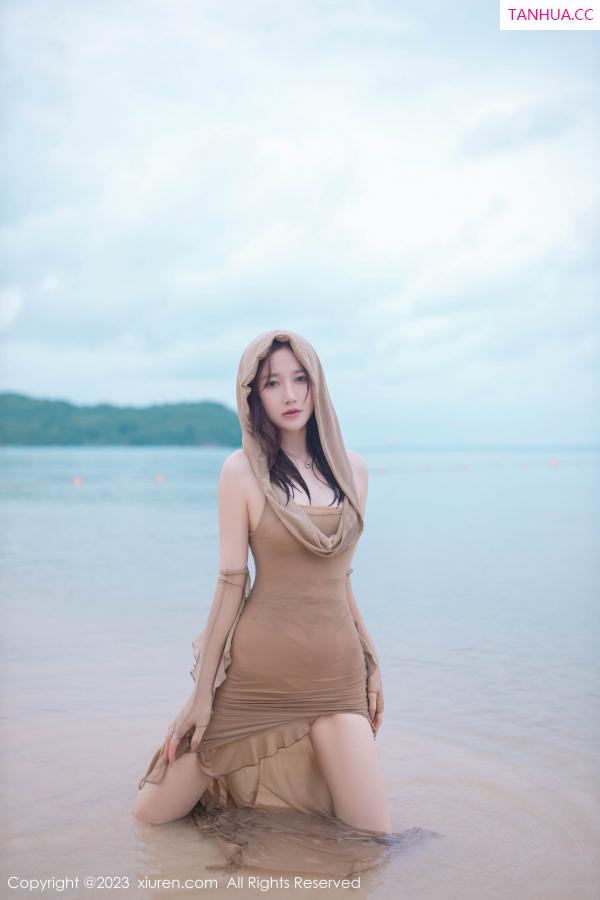 鱼子酱fish  [XiuRen]高清写真图 2023.08.25 No.7288 鱼子酱Fish 沙滩美腿第8张图片